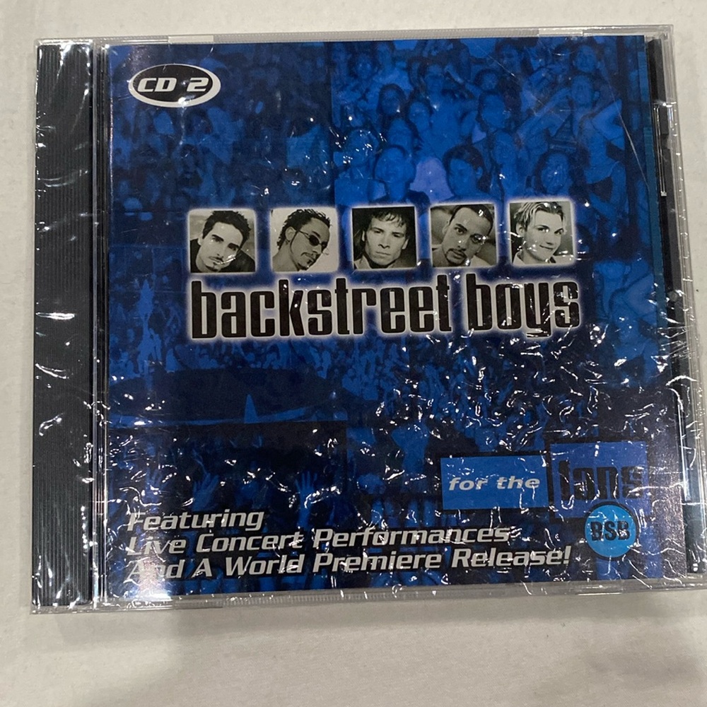 Backstreet Boys: For the Fans - CD2, 2000, Factory Sealed, 6 songs RARE ITEM